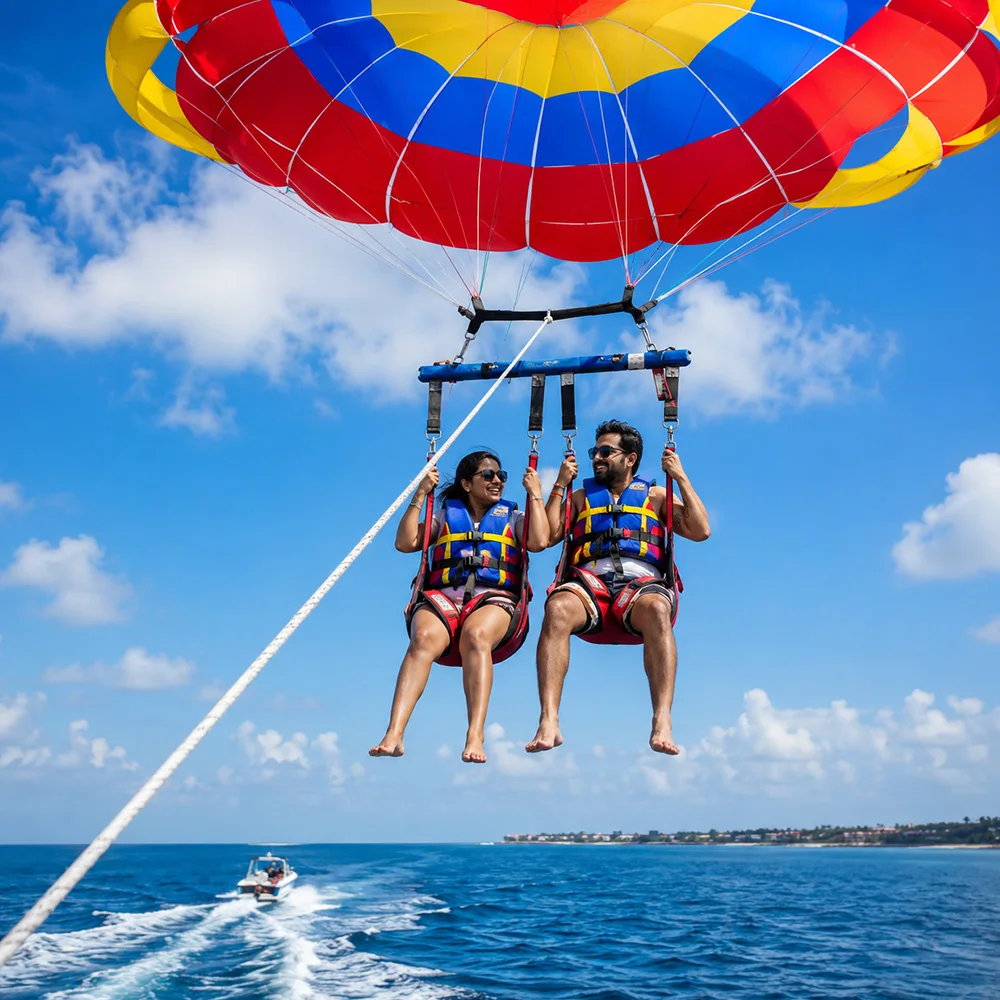 Bali Water Sport Adventure Packages at Tanjung Benoa Bali – Jet Ski, Parasailing, Banana Boat and Family Water Activities Booking