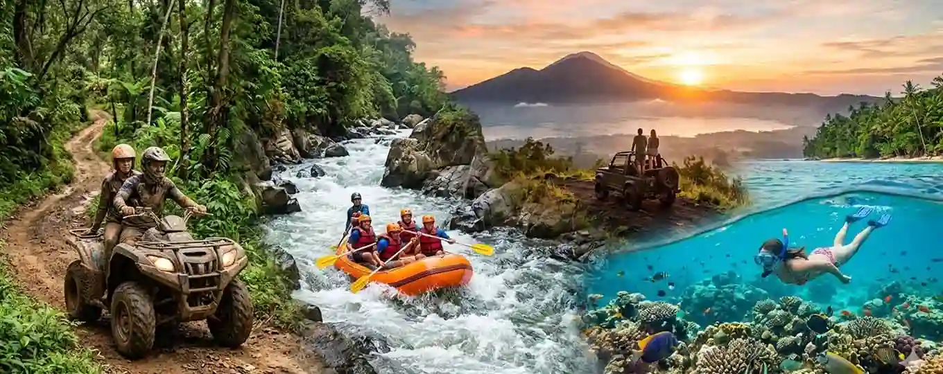 Bali White Water Rafting Adventure Ayung River Ubud Best Rafting Tour Package