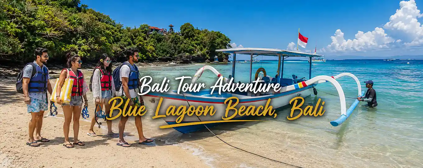 Blue Lagoon Snorkeling Bali tour with colorful fish coral reef and best snorkeling adventure booking