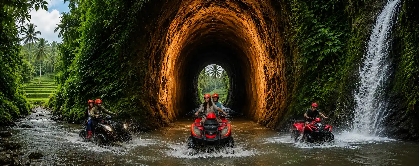 Kuber Bali Adventure ATV Ride in Ubud Bali